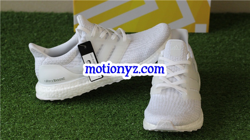 Adidas Ultra Boost 3.0 Triple White Real Boost